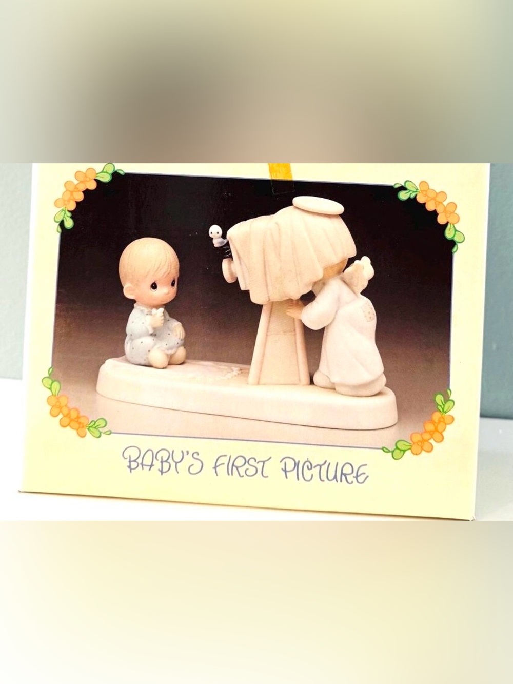 Baby's First Picture Porcelain Figurine - Precious Moments